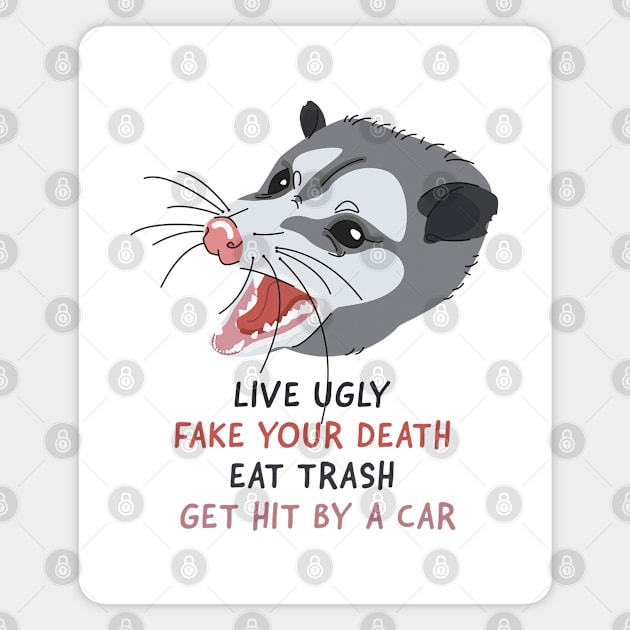 OPOSSUM QUOTES Magnet by RickandMorty